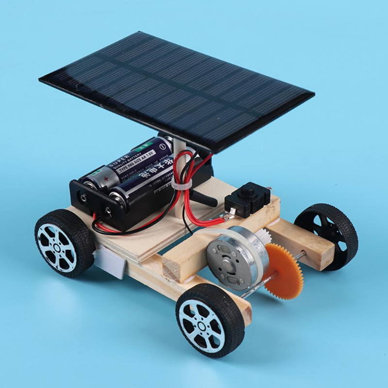 Diy Electronics Kits For Kids - Assemble Solar Car Creative Inventions Motor