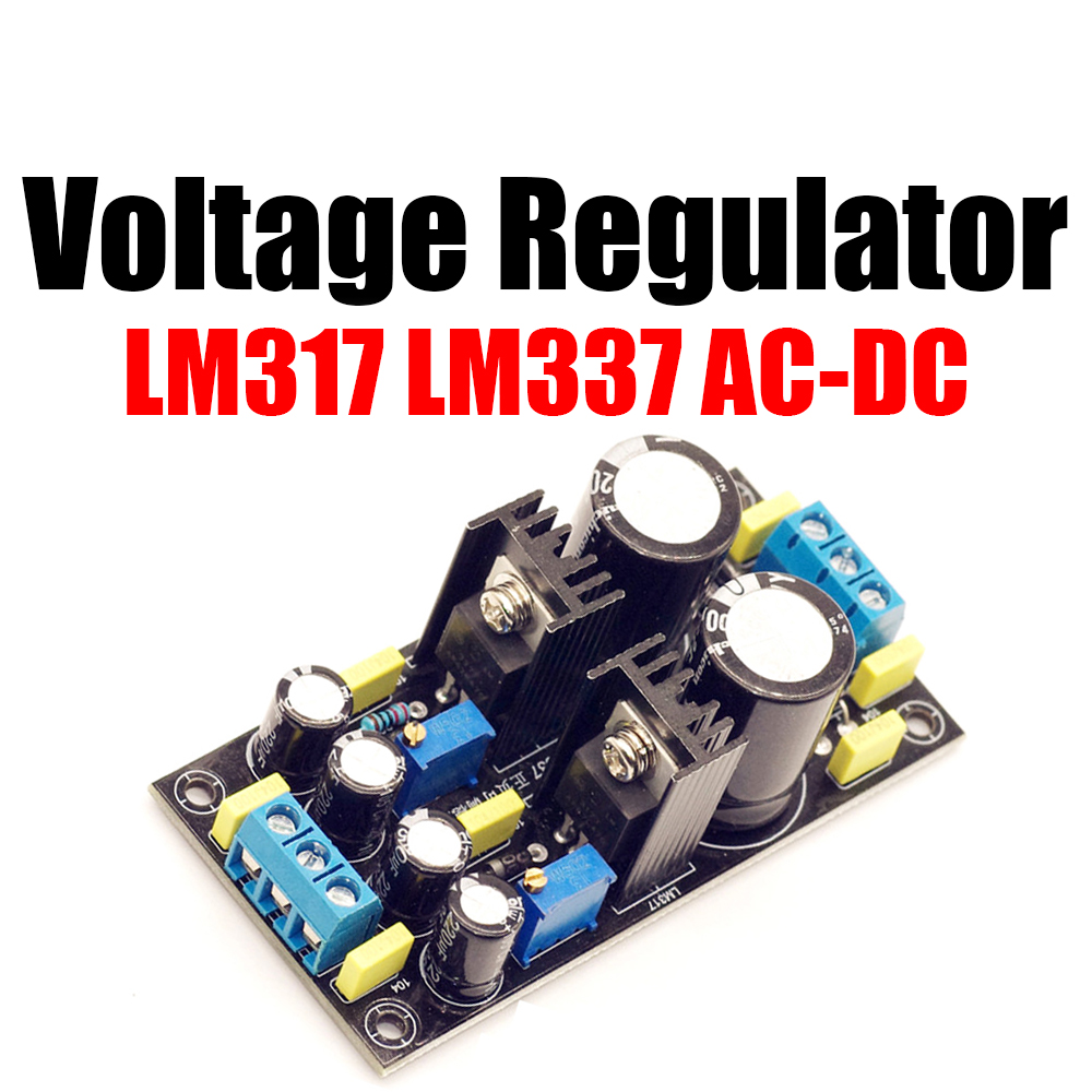 Lm317 Voltage Regulator - LM317 LM337 Positive Negative Power Voltage