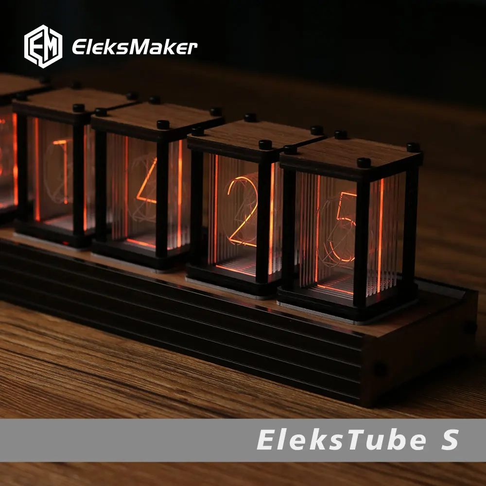 Diy Electronics Ideas - RGB Nixie Tube Clock DIY Table