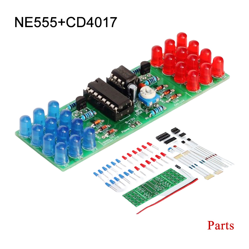 IC LED Red Blue Double Color F - огляд і ціна Diy Electronics Gifts