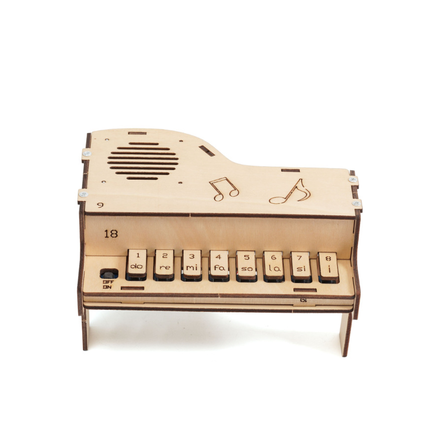 DIY Wooden Electronic Piano Mo - огляд і ціна Diy Electronics Kits For Kids