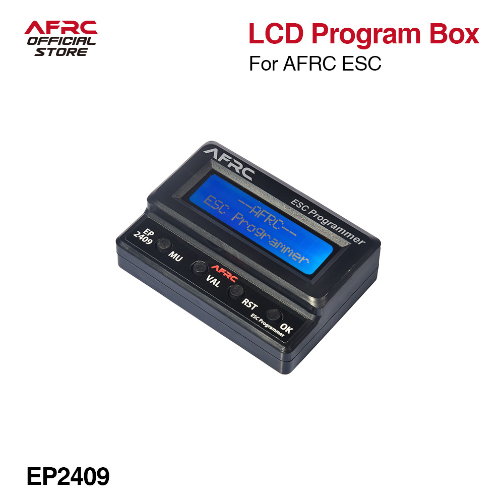 AFRC EP2409 LCD ESC programmer - огляд і ціна Diy Electronics Toys