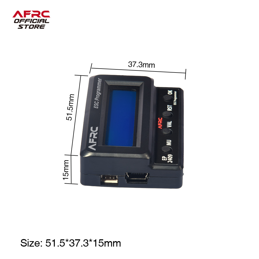 AFRC EP2409 LCD ESC programmer - огляд і ціна Diy Electronics Toys