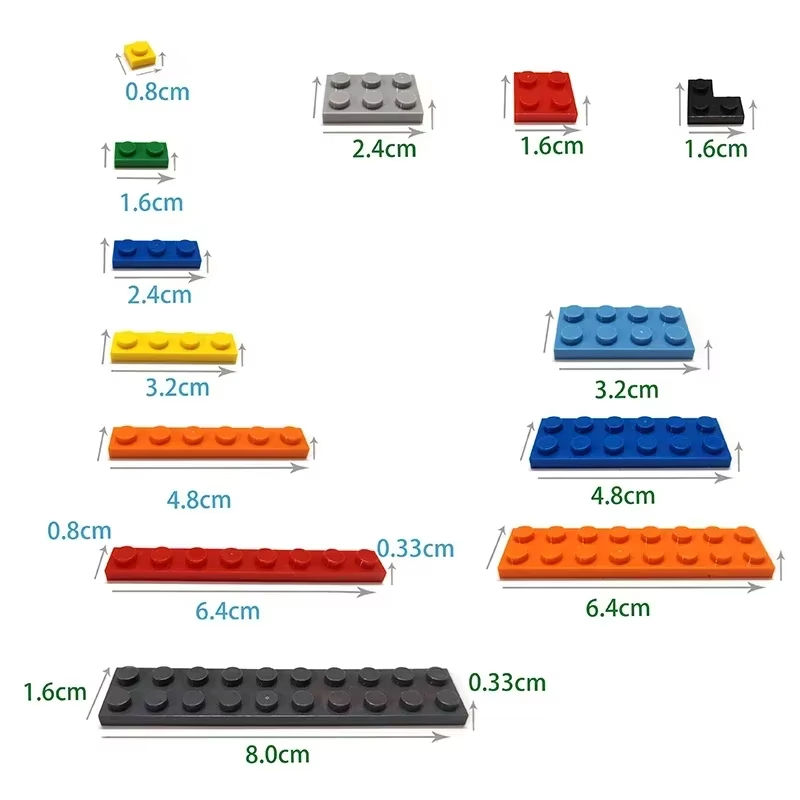100PCS MOC 2420 Plate 2x2 Buil - огляд і ціна Diy Electronics Ideas