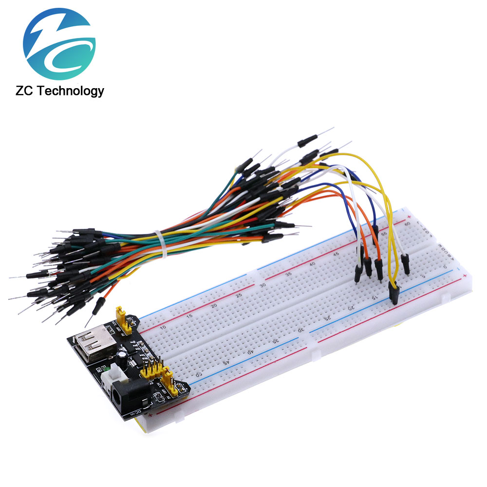 3.3V/5V MB102 Breadboard Power - огляд і ціна Diy Electronics Breadboard