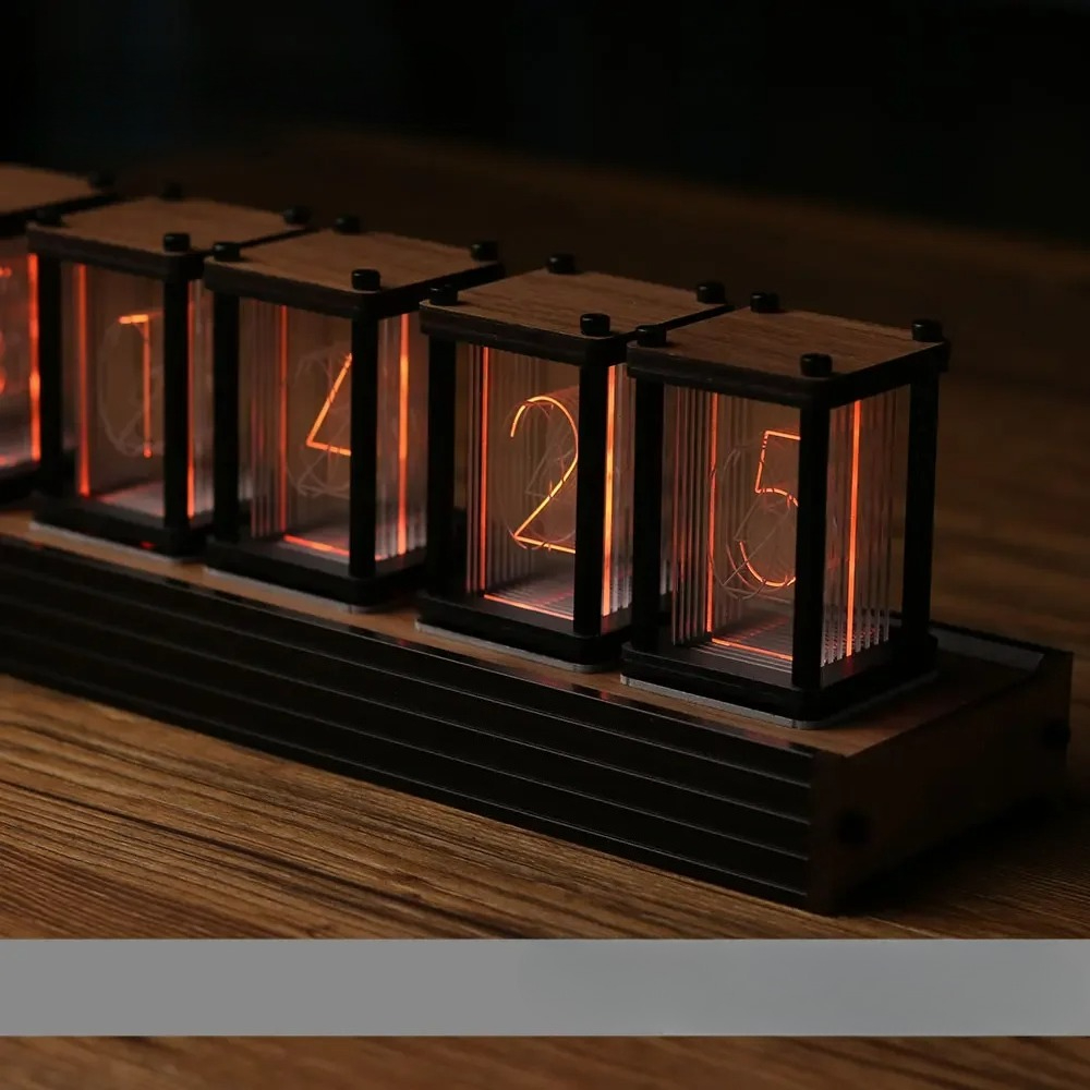 RGB Nixie Tube Clock DIY Table - огляд і ціна Diy Electronics Ideas