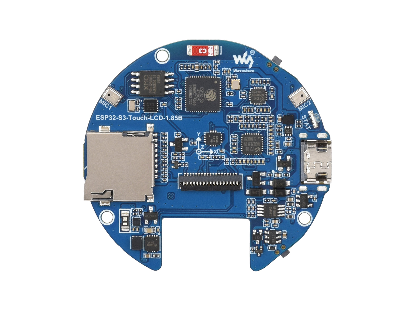 ESP32-S3 1.85inch LCD Capaciti - огляд і ціна Diy Electronics