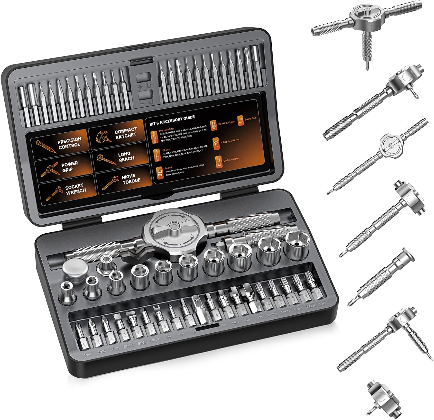62 in 1 Magnetic Screwdriver S - огляд і ціна Diy Electronics Gifts