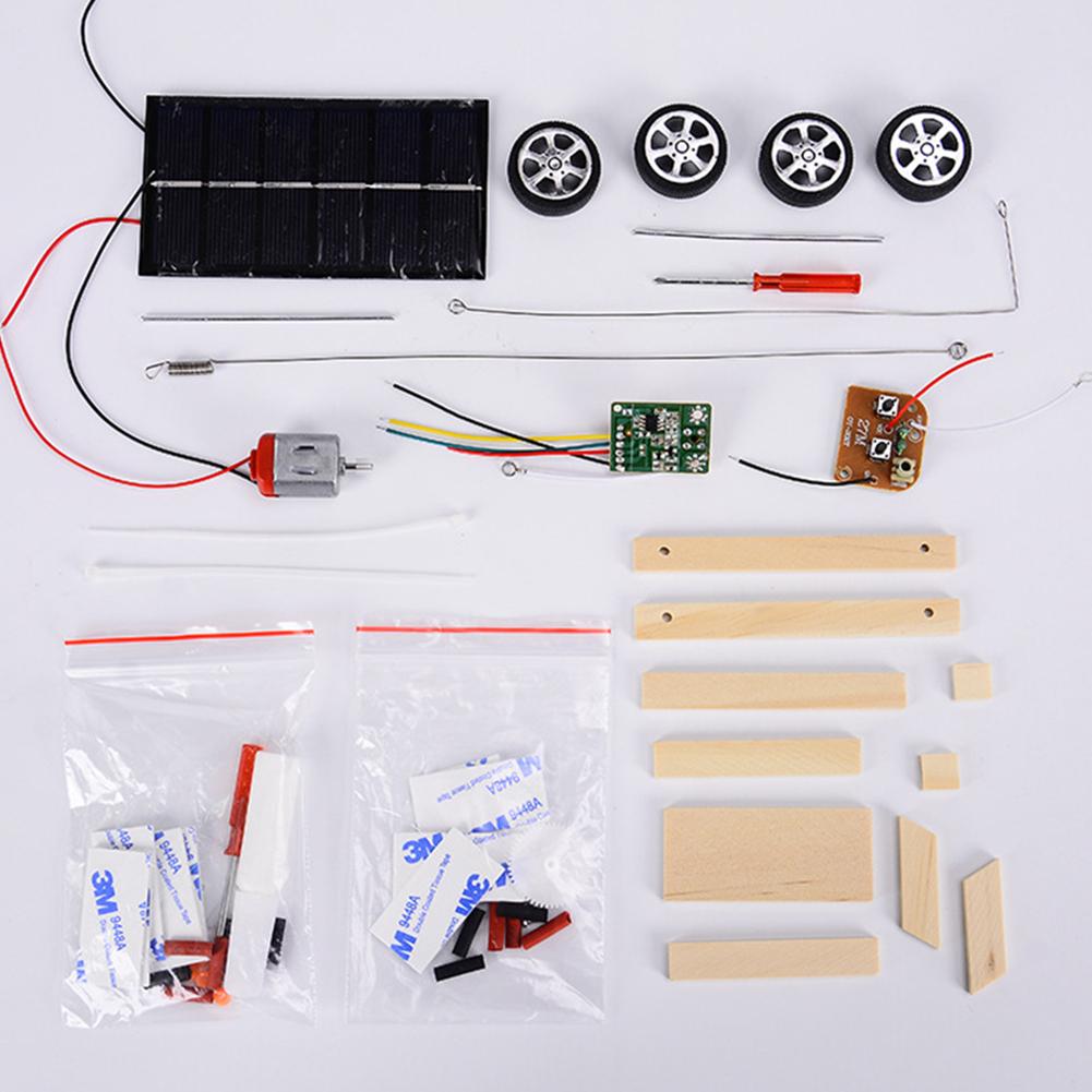 Assemble Solar Car Creative In - огляд і ціна Diy Electronics Kits For Kids
