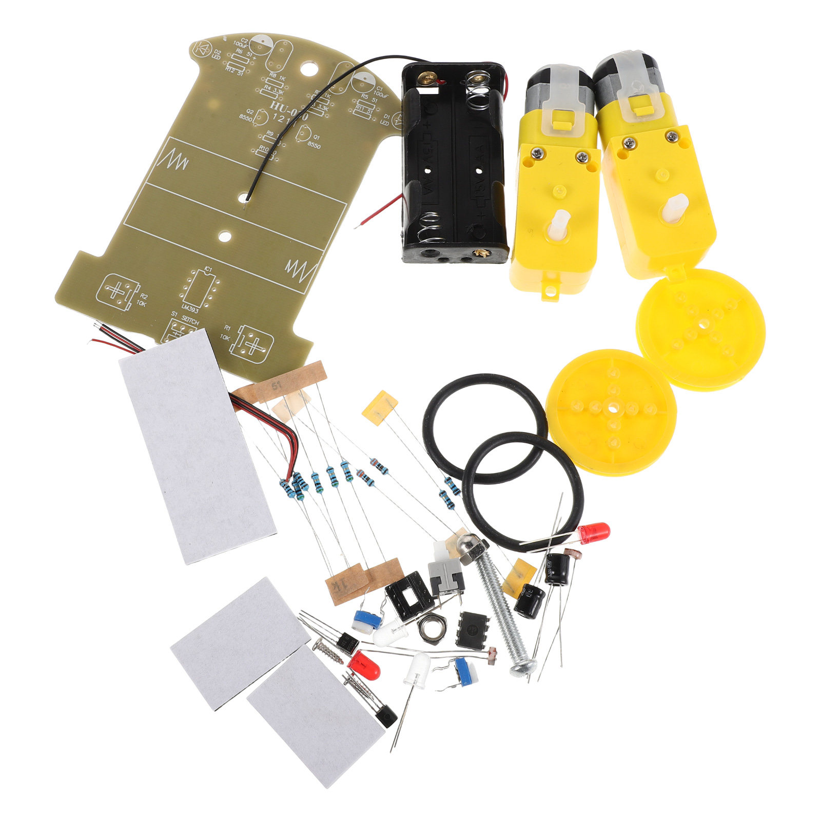 1Set Stem Robot Car Kit Line F - огляд і ціна Learn Diy Electronics