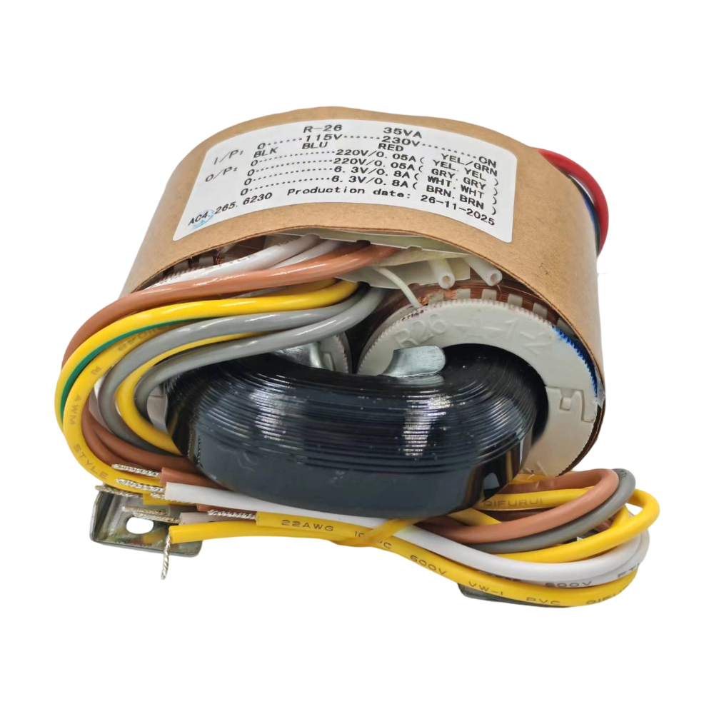 35W Sec Voltage 220V x2 + 6.3V - огляд і ціна R/Diy Electronics