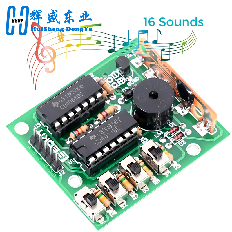 16 Music Sound Box BOX-16 Boar - огляд і ціна Diy Electronics Kits For Kids