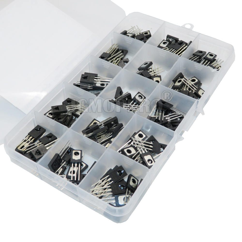 150PCS TO-126 Transistor Assor - огляд і ціна Lm317 Voltage Regulator