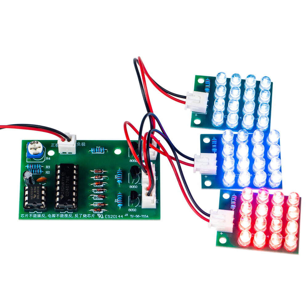 DIY Electronic Kit LED Three-C - огляд і ціна Diy Electronics Kits For Kids