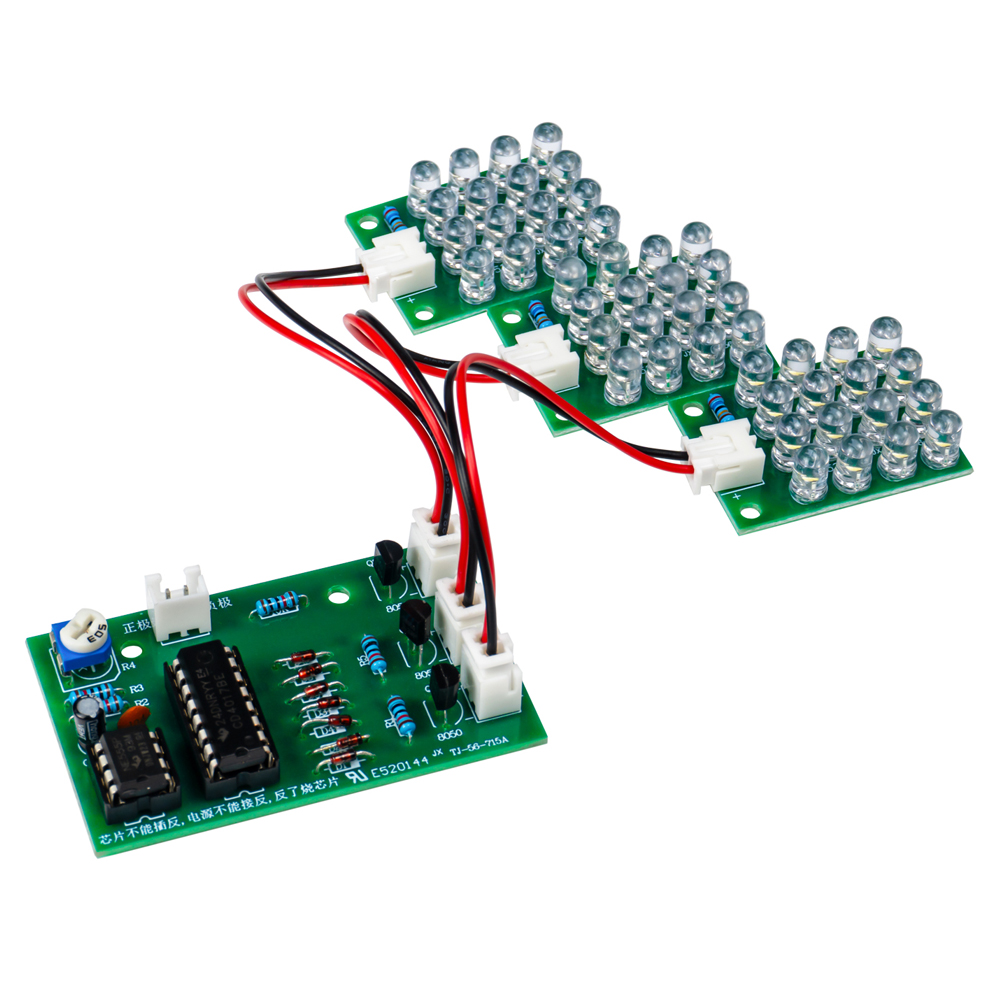 DIY Electronic Kit LED Three-C - огляд і ціна Diy Electronics Kits For Kids