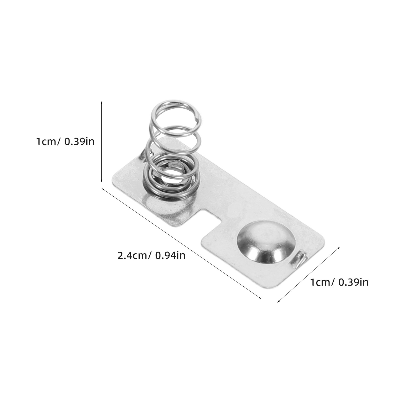 100Pcs Aa Battery Spring Conta - огляд і ціна Diy Electronics Holder