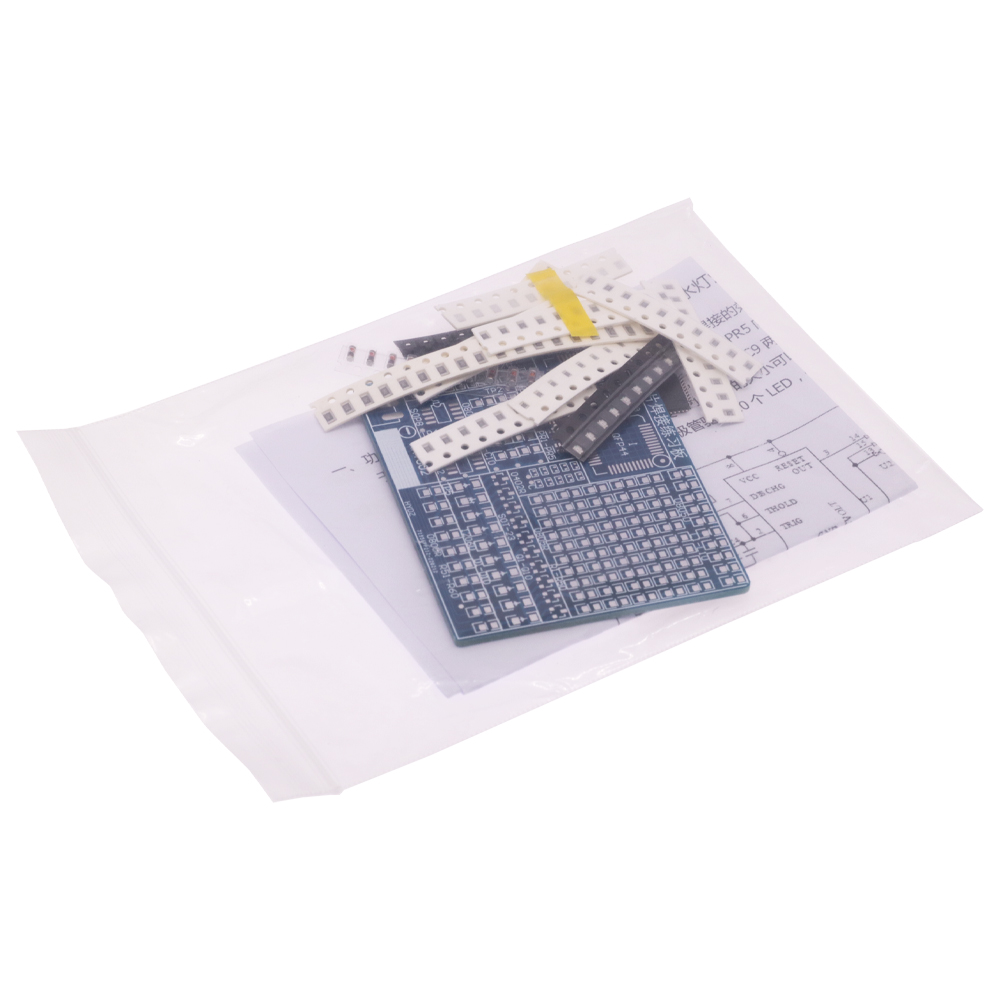 SMD NE555 CD4017 Rotating Flas - огляд і ціна Diy Electronics Kits For Kids