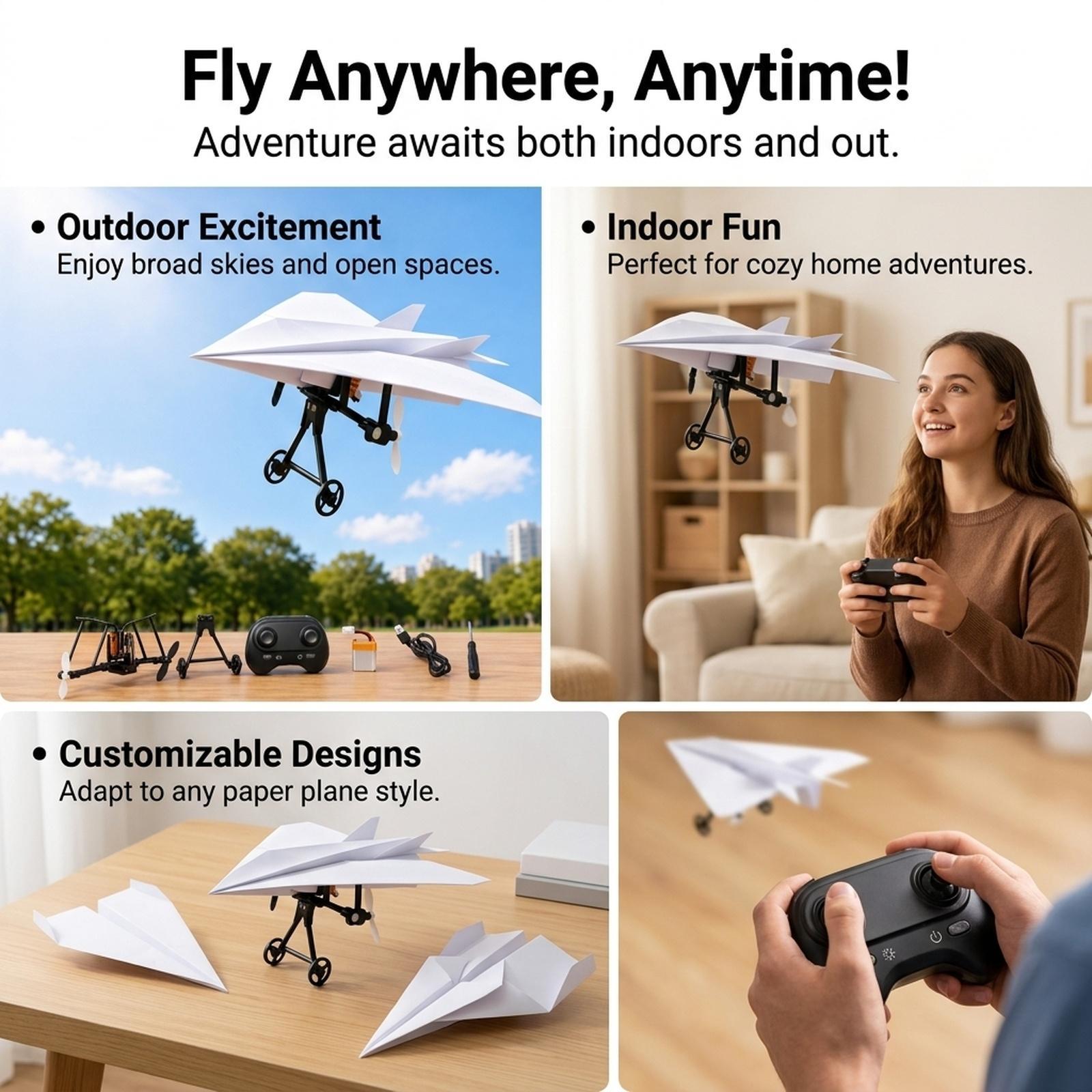 Mini RC Airplane DIY Kit ABS M - огляд і ціна Diy Electronics Kits For Kids