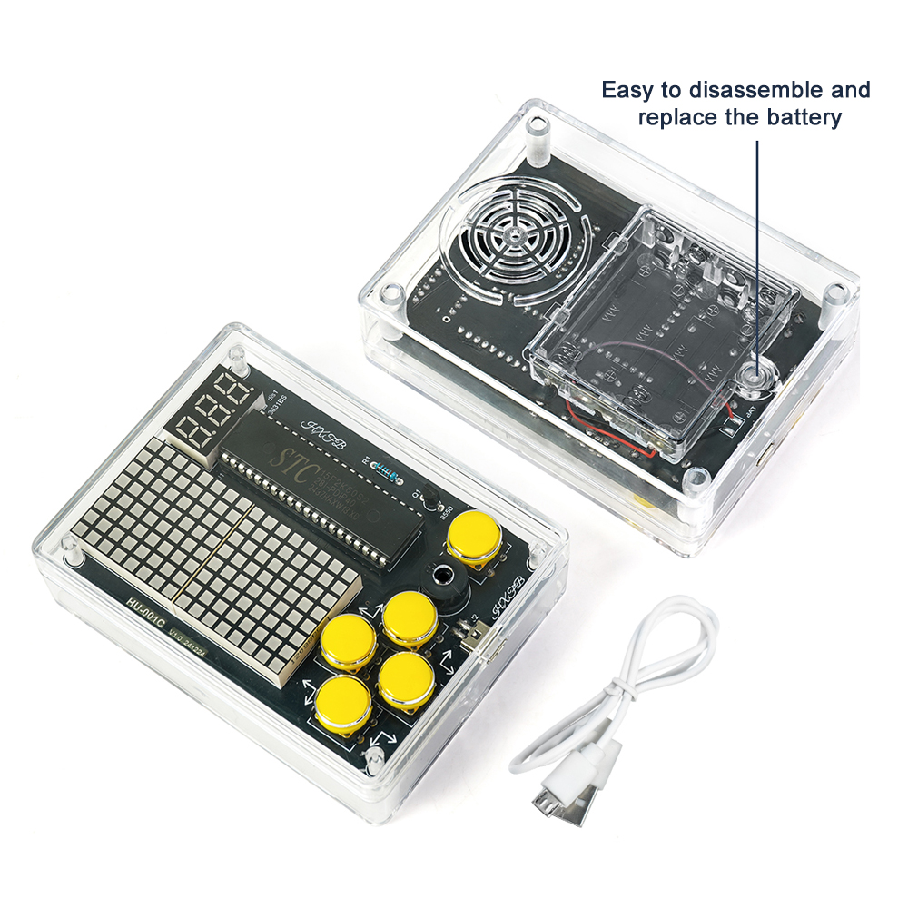 DIY Upgraded Pixel Game Consol - огляд і ціна Diy Electronics Game