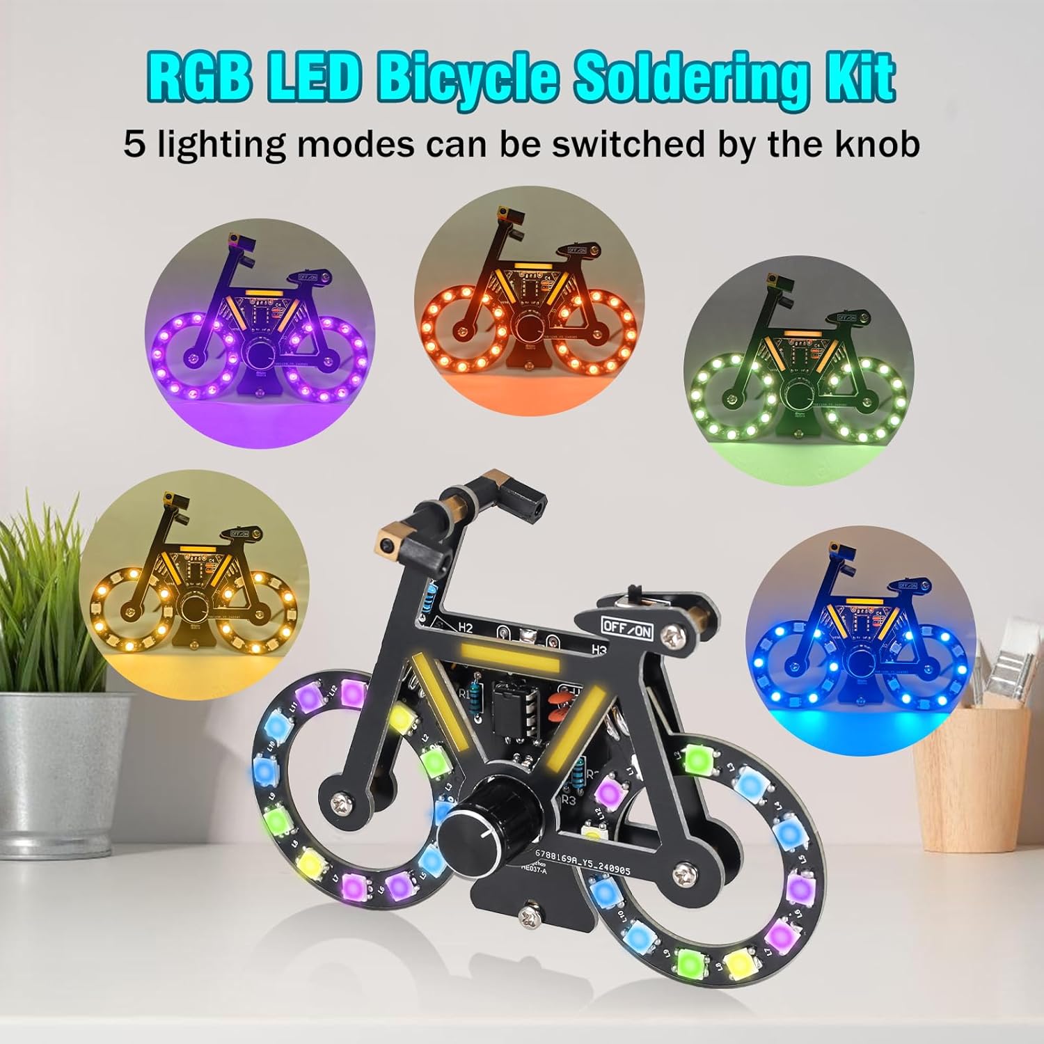 DIY Bike Soldering Project Kit - огляд і ціна Diy Electronics Gifts