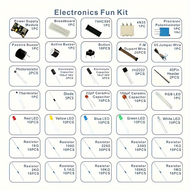 Electronic Components Electrol - огляд і ціна R/Diy Electronics