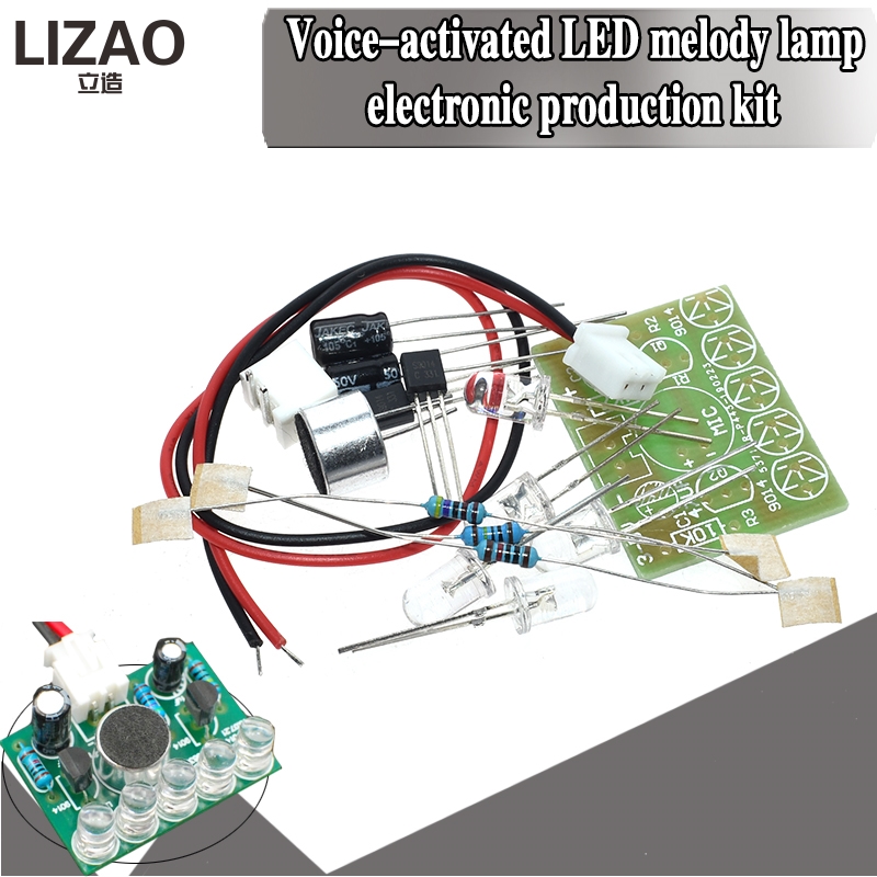 LIZAO Voice Control Melody Lam - огляд і ціна Interesting Diy Electronics Projects