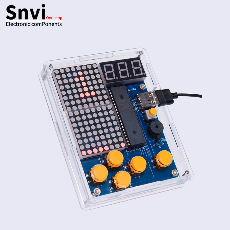 Snvi DIY Pixel Game Console Ki - огляд і ціна Diy Electronics Kits For Kids