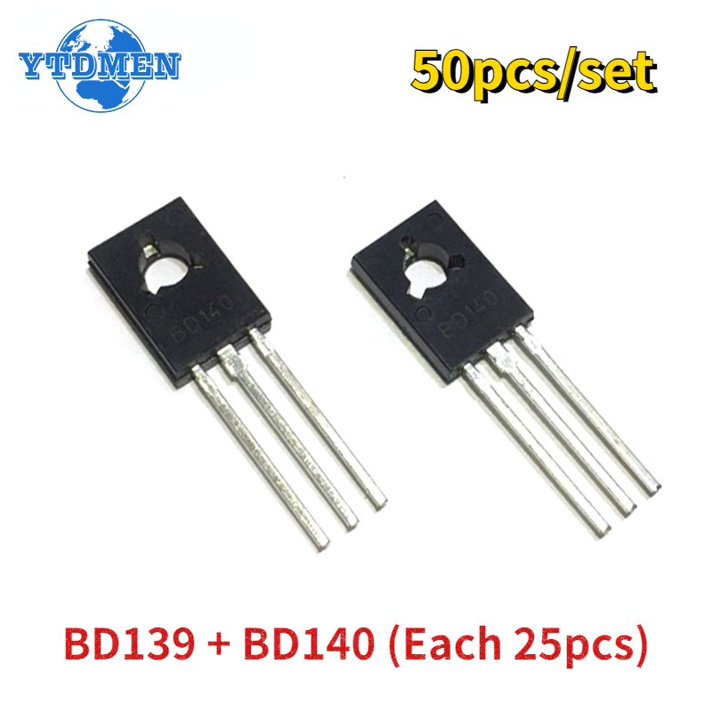 50pcs/set Transistor BD139 BD1 - огляд і ціна Lm317 Voltage Regulator