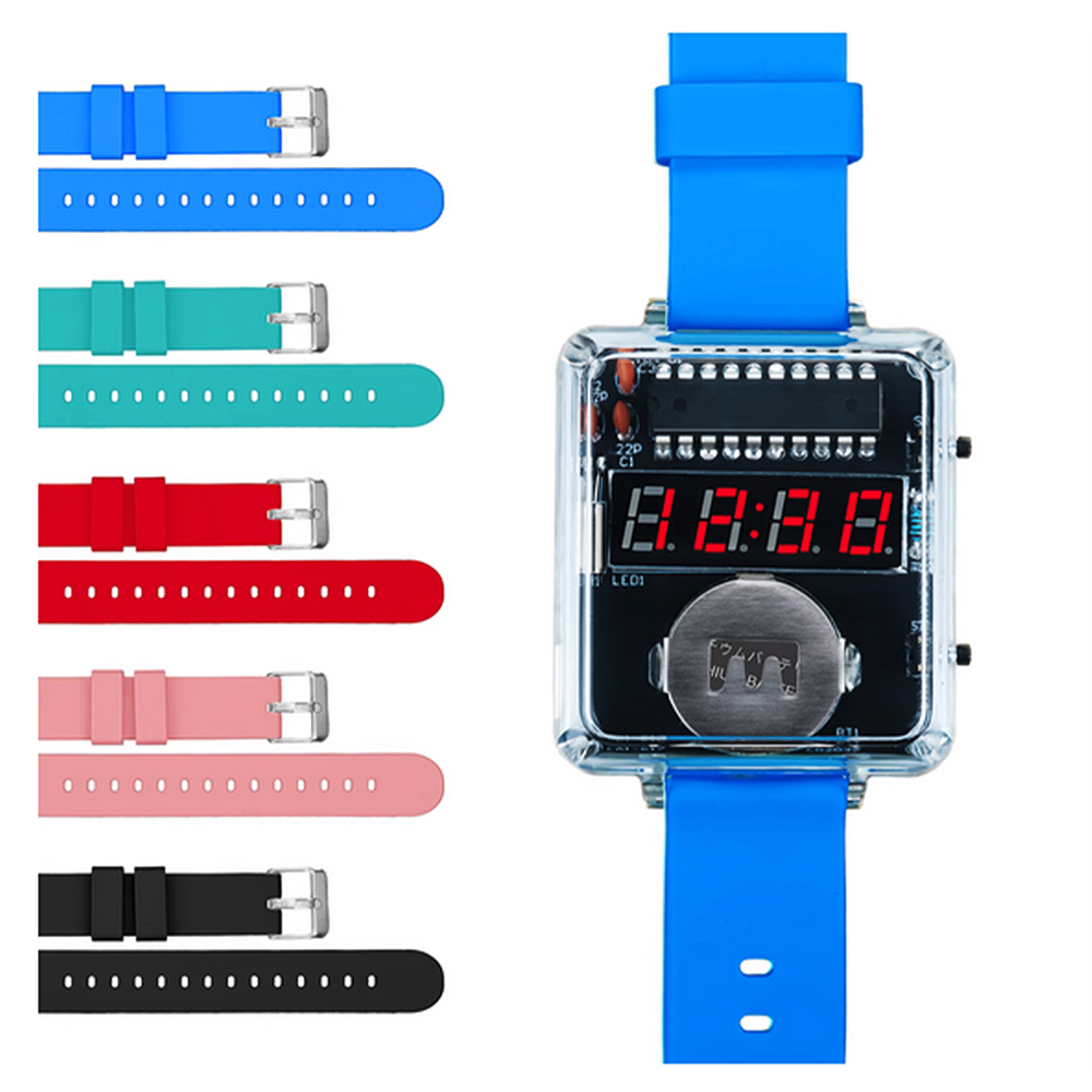 DIY Electronic Watch Kit 0.28' - огляд і ціна Diy Electronics Kits For Kids