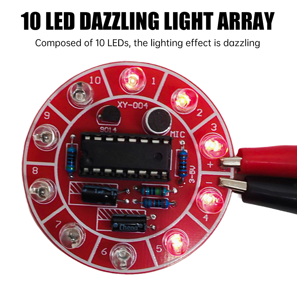 3–5V DC Voice-Controlled Rotat - огляд і ціна Diy Electronics Kits For Kids